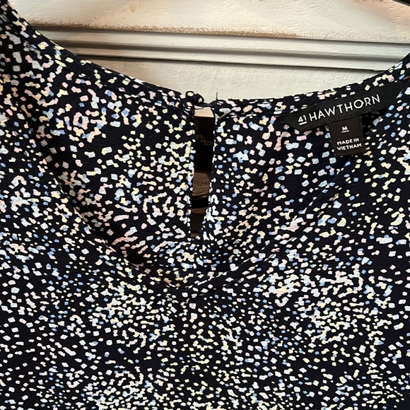 41 Hawthorn medium navy blouse - Picture 2 of 4